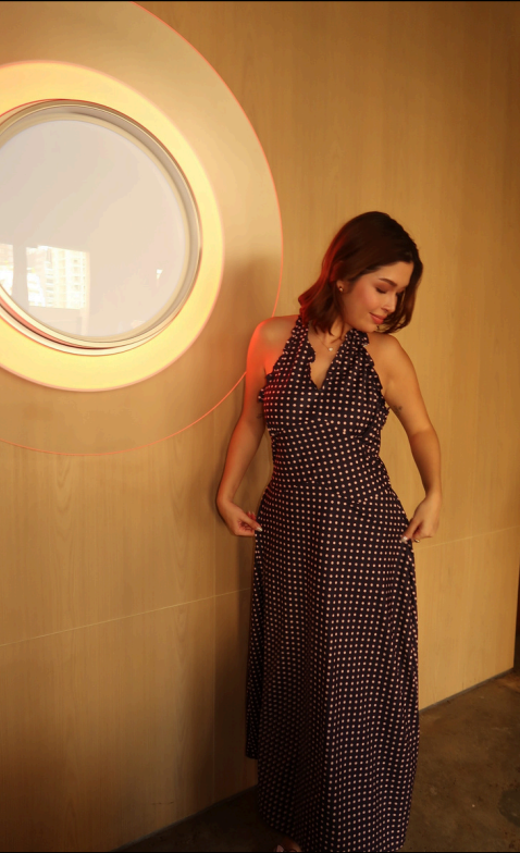 Cancun Dress Polka